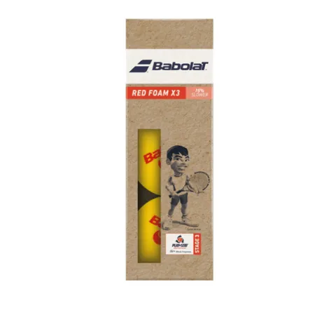 Babolat Red Foam 3-Pack Mjukbollar