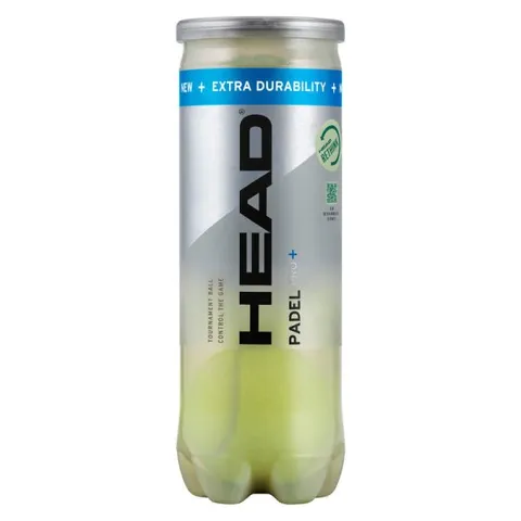 Head Padel Pro+ 3 rör Padelbollar